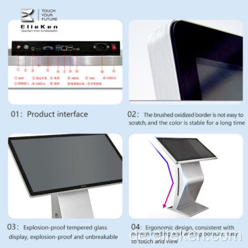 27 Zoll LCD -Kapazitive interaktiver Touchscreen -Kiosk